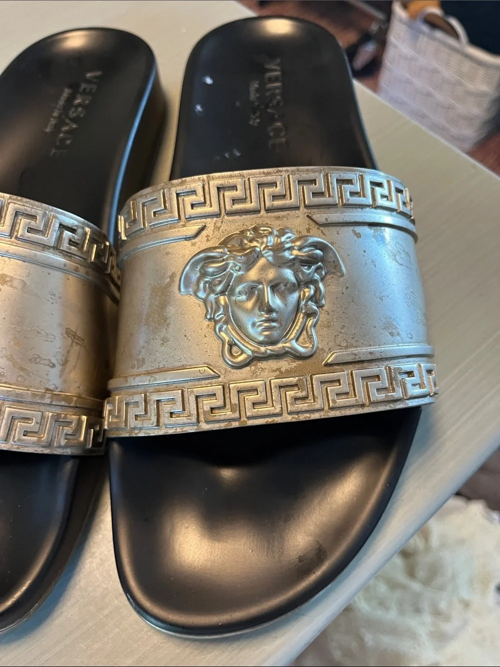 Versace Slides Sz 11?